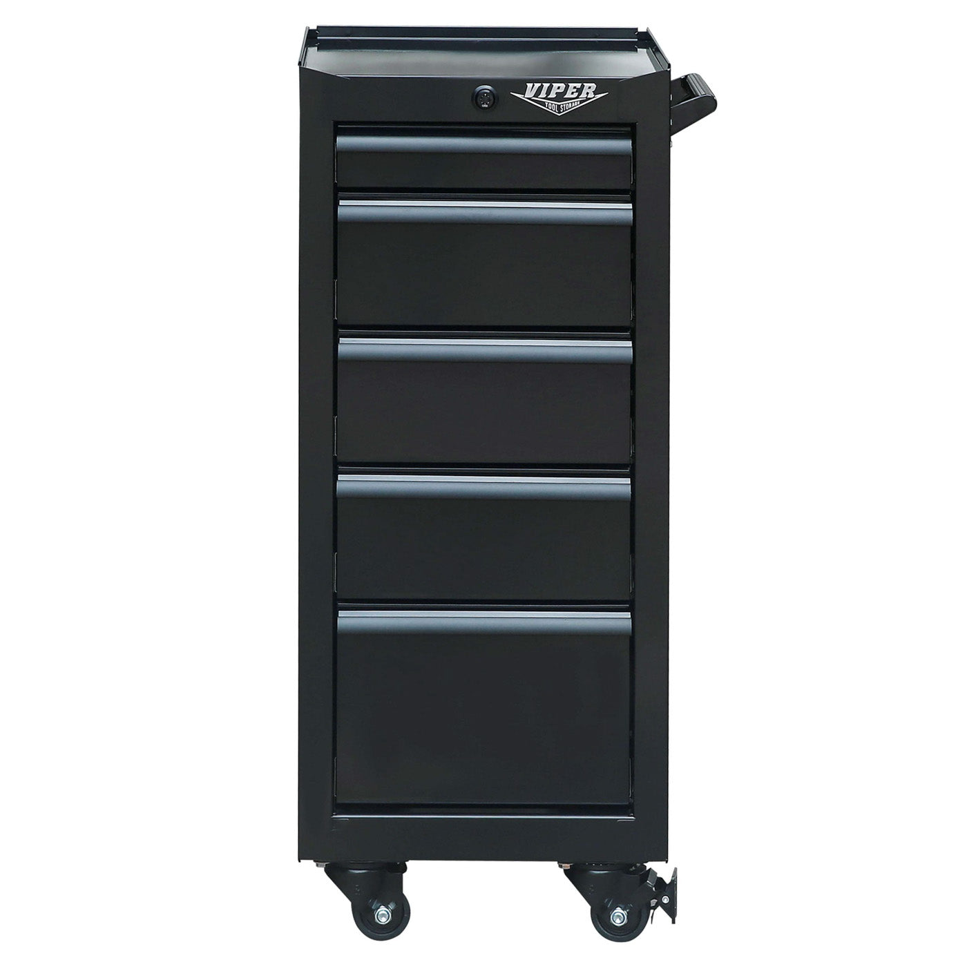 16-Inch 5-Drawer Steel Salon Cart (Trolley) | Viper Tool Storage
