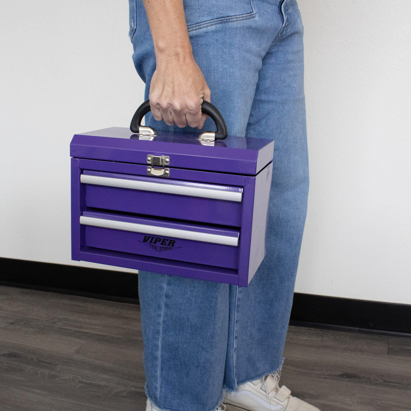 11-Inch 2-Drawer Portable Toolbox