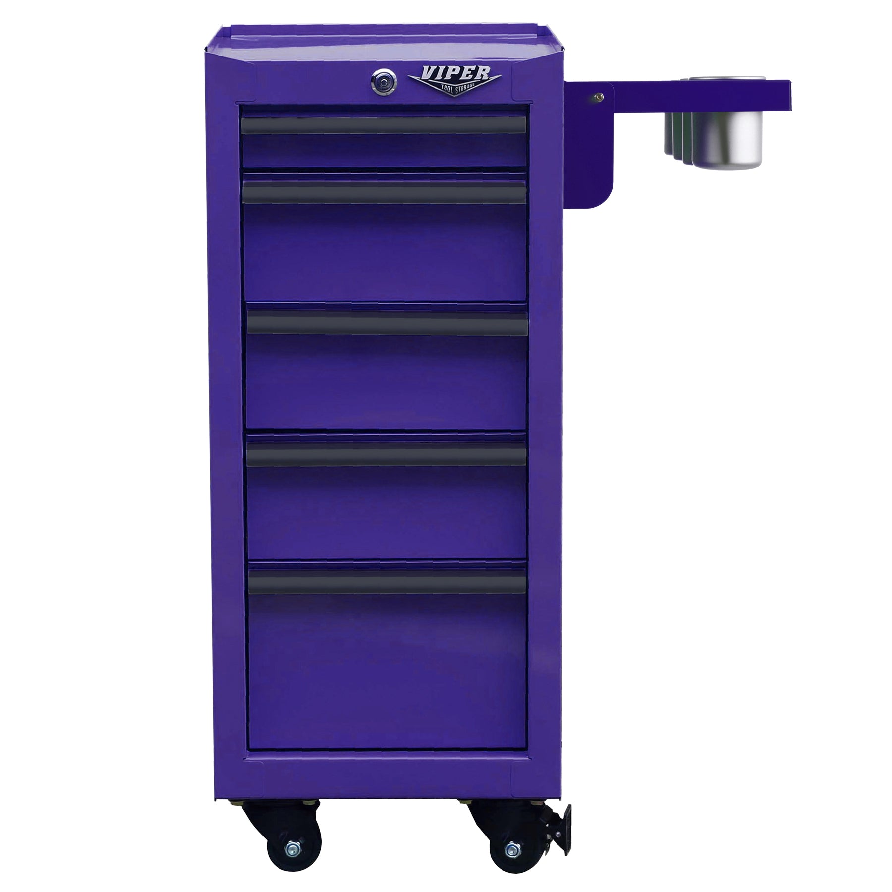 Salon Cart with Folding Side Shelf Bundle