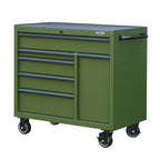 41-Inch 6-Drawer Rolling Cabinet with Power Tool Drawer