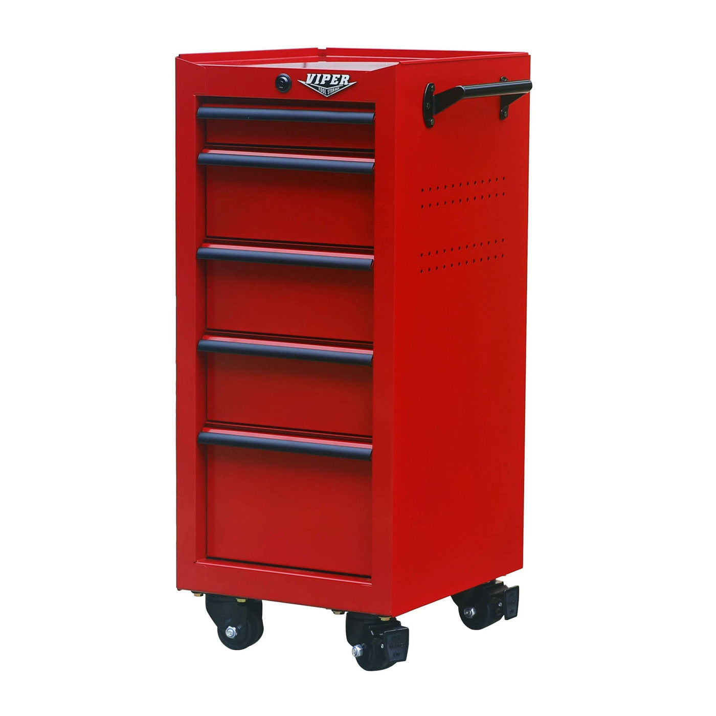 16-Inch 5-Drawer Rolling Salon Cart