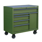 41-Inch 6-Drawer Rolling Cabinet with Power Tool Drawer