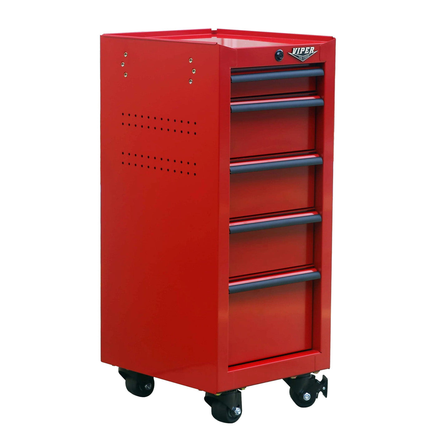 16-Inch 5-Drawer Rolling Salon Cart