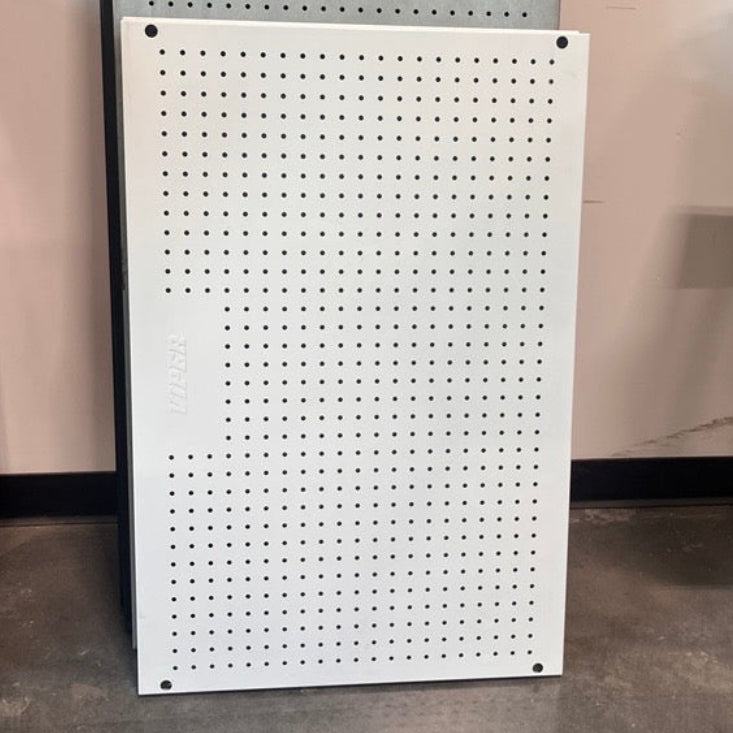 Open Box - 36 x 24-Inch Steel Pegboard, White
