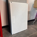 Open Box - 36 x 24-Inch Steel Pegboard, White
