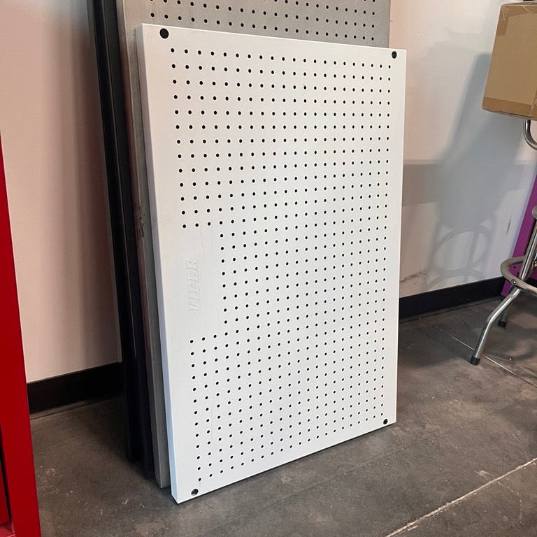 Open Box - 36 x 24-Inch Steel Pegboard, White