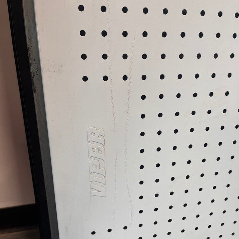 Open Box - 36 x 24-Inch Steel Pegboard, White