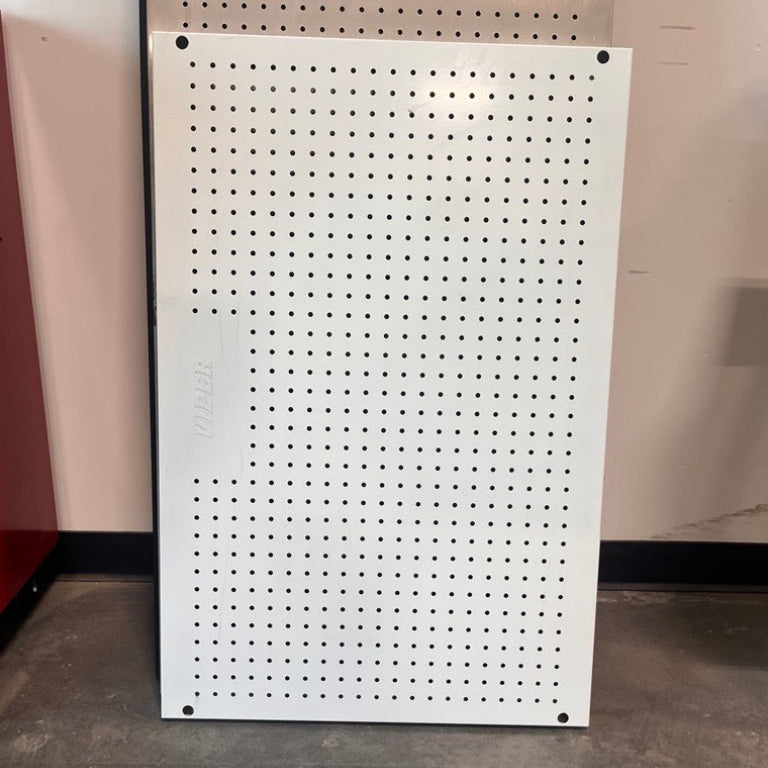 Open Box - 36 x 24-Inch Steel Pegboard, White