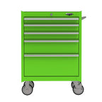 26-Inch 5-Drawer Rolling Cabinet