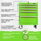 26-Inch 5-Drawer Rolling Cabinet