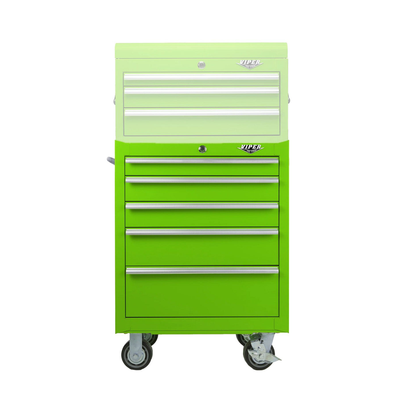 26-Inch 5-Drawer Rolling Cabinet