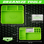 2-Piece Flexible Tool Tray Set