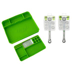 Flexible Tool Tray and Ratchet Wrenches Bundle