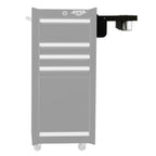 Folding Side Shelf with Power Strip