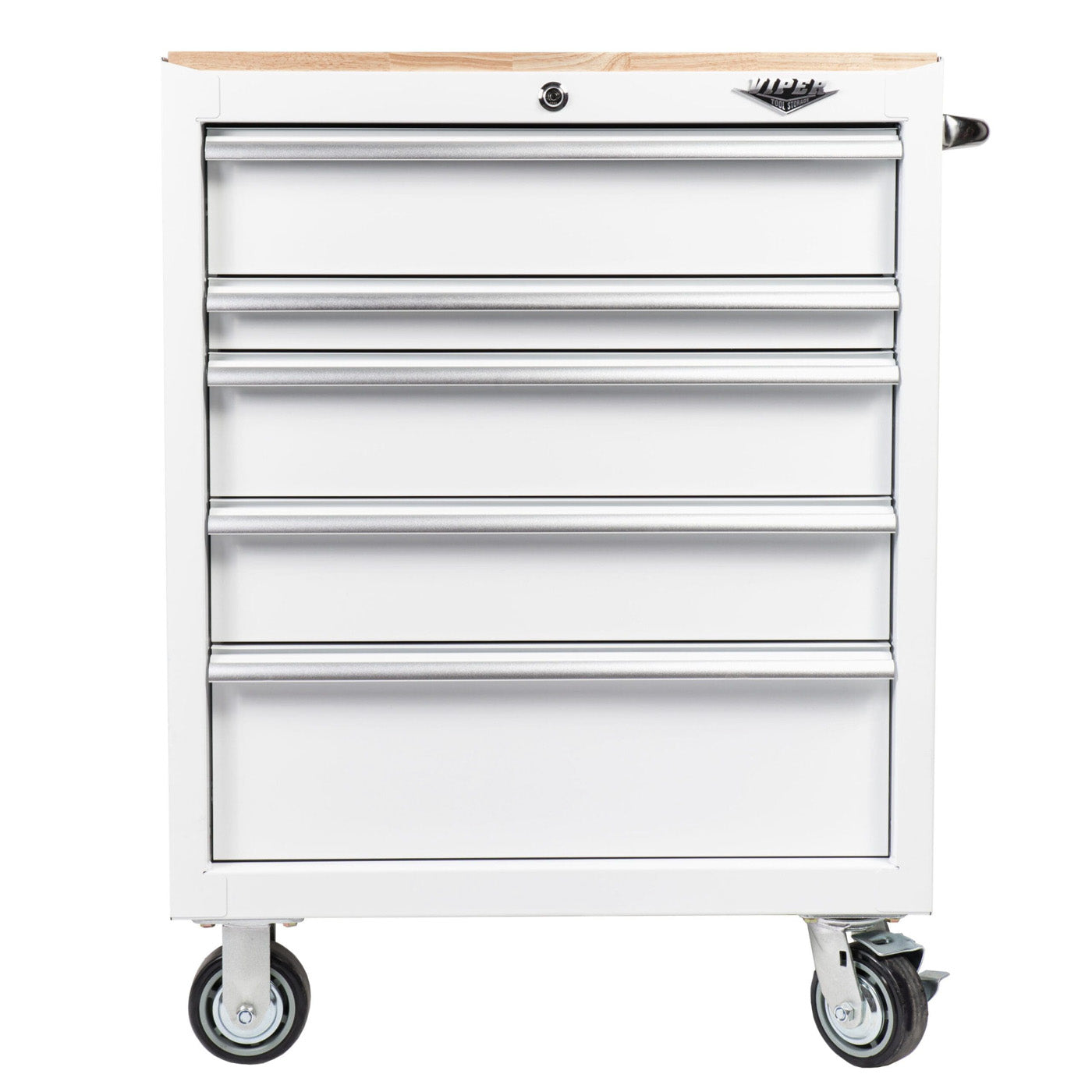 30-Inch 5-Drawer Rolling Cabinet