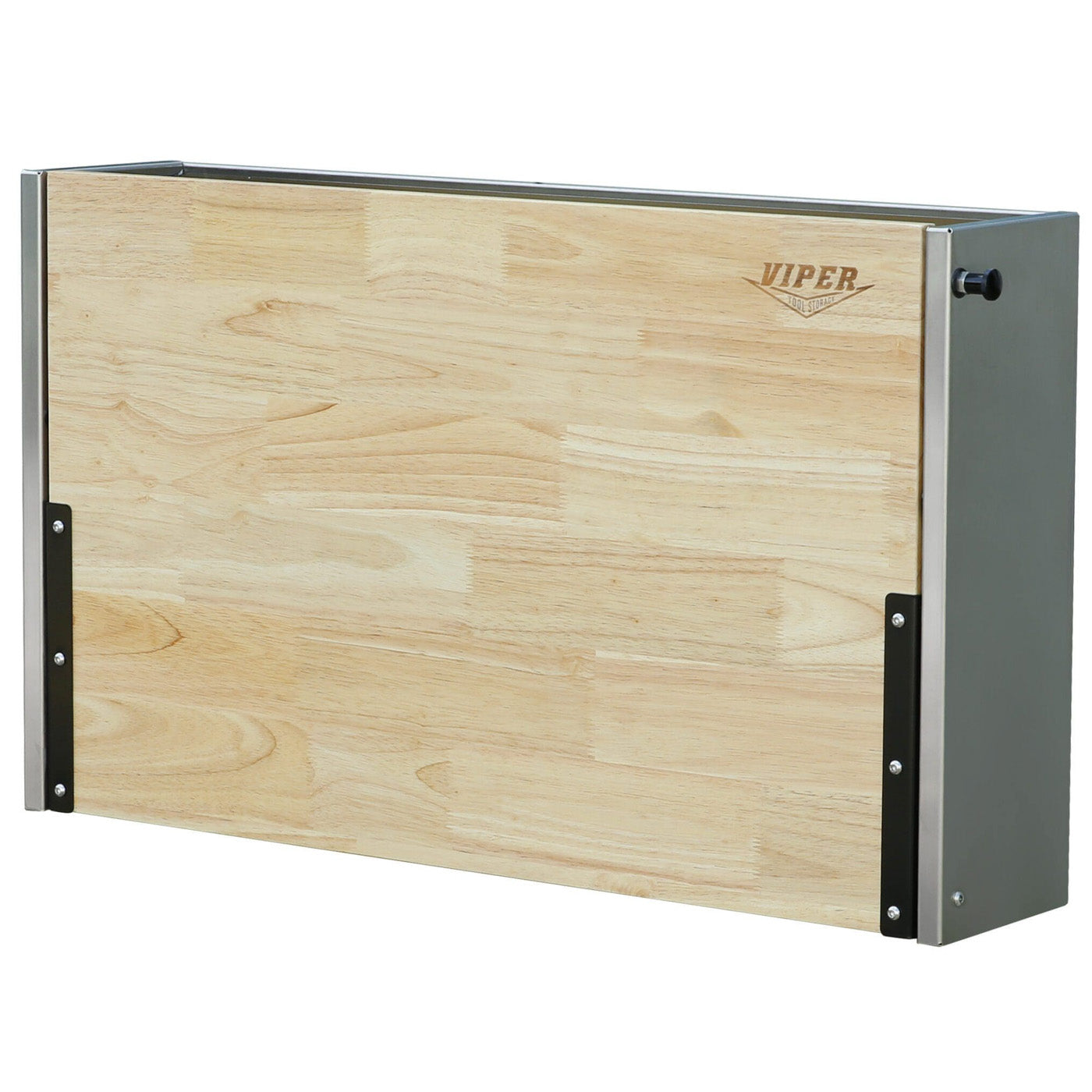 32-Inch Wall-Mounted Worktable, 304 Stainless Steel