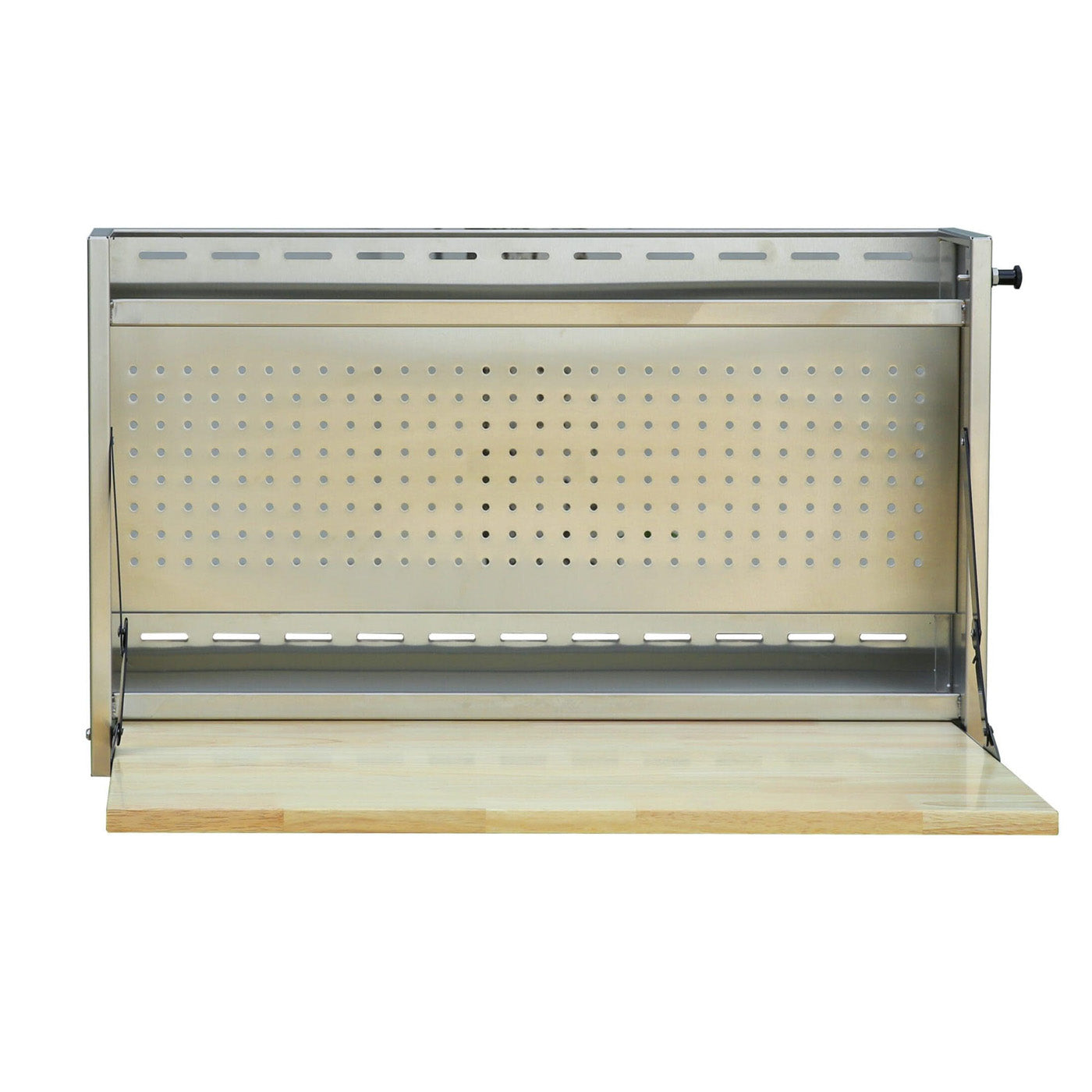 32-Inch Wall-Mounted Worktable, 304 Stainless Steel