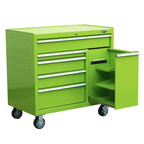 41-Inch 6-Drawer Rolling Cabinet with Power Tool Drawer