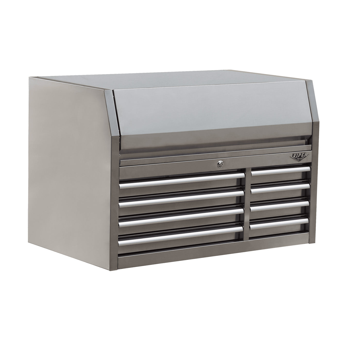 41-Inch 8-Drawer Top Chest, 304 Stainless Steel