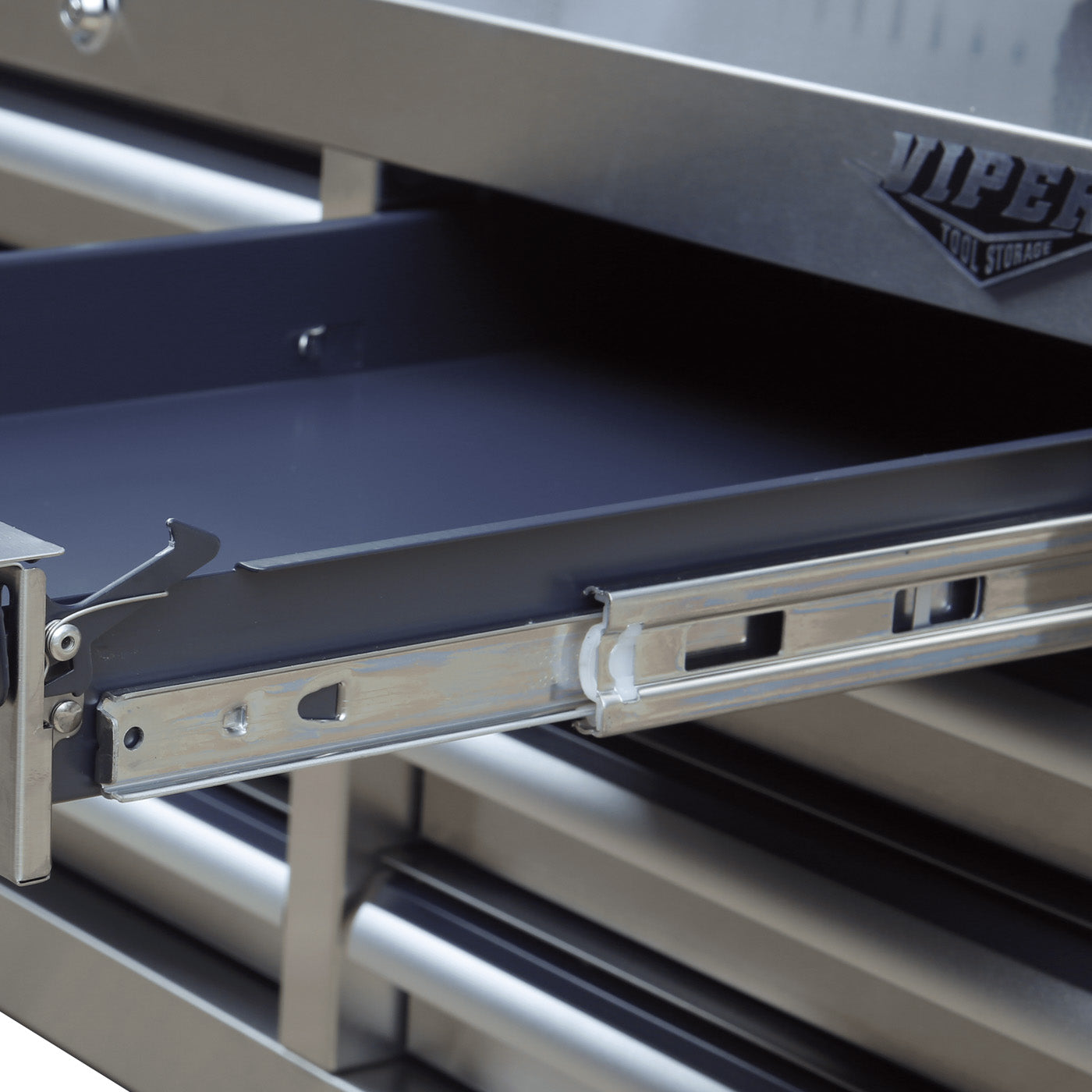 41-Inch 8-Drawer Stainless Steel Top Chest | Viper Tool Storage