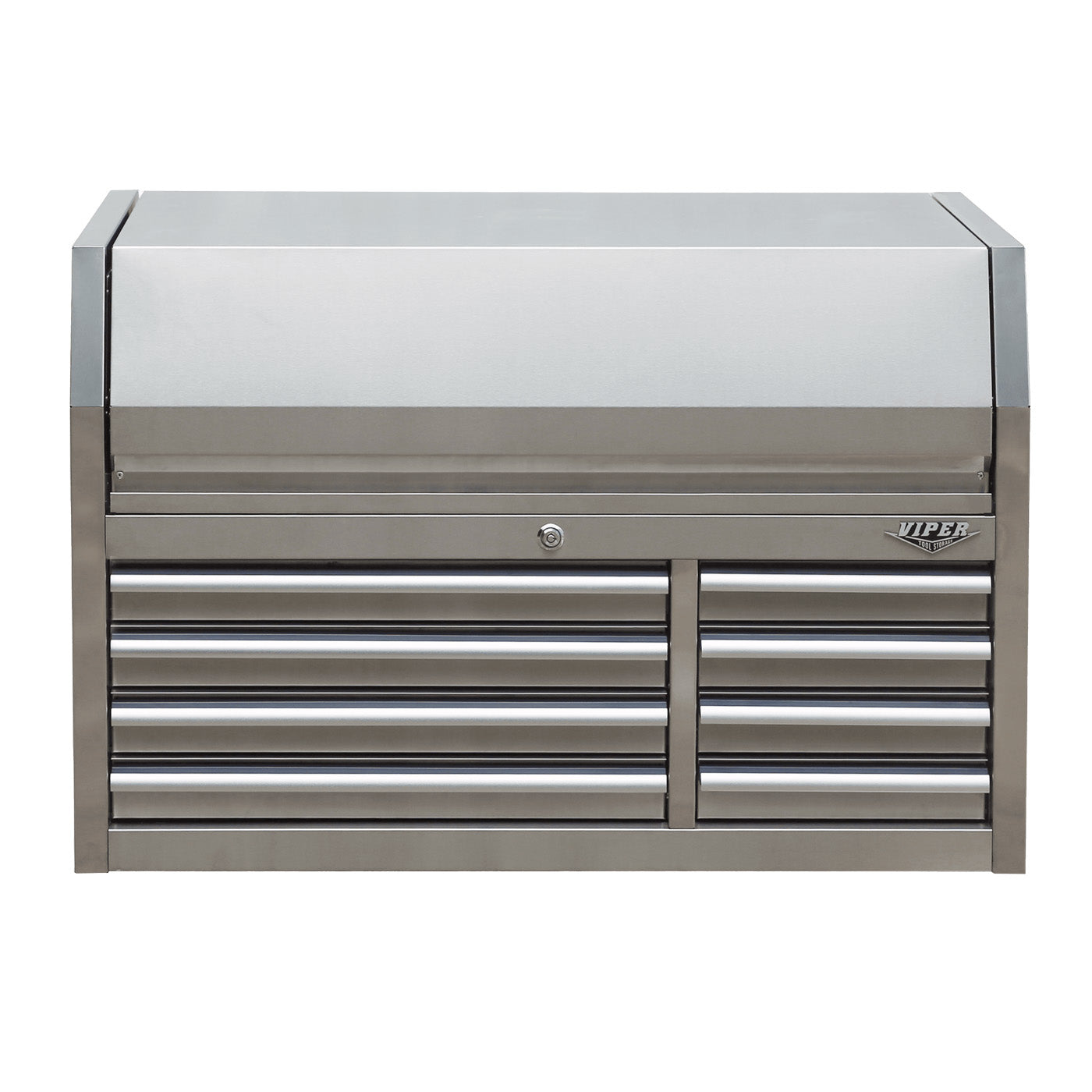 41-Inch 8-Drawer Stainless Steel Top Chest | Viper Tool Storage