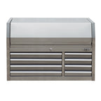 41-Inch 8-Drawer Top Chest, 304 Stainless Steel