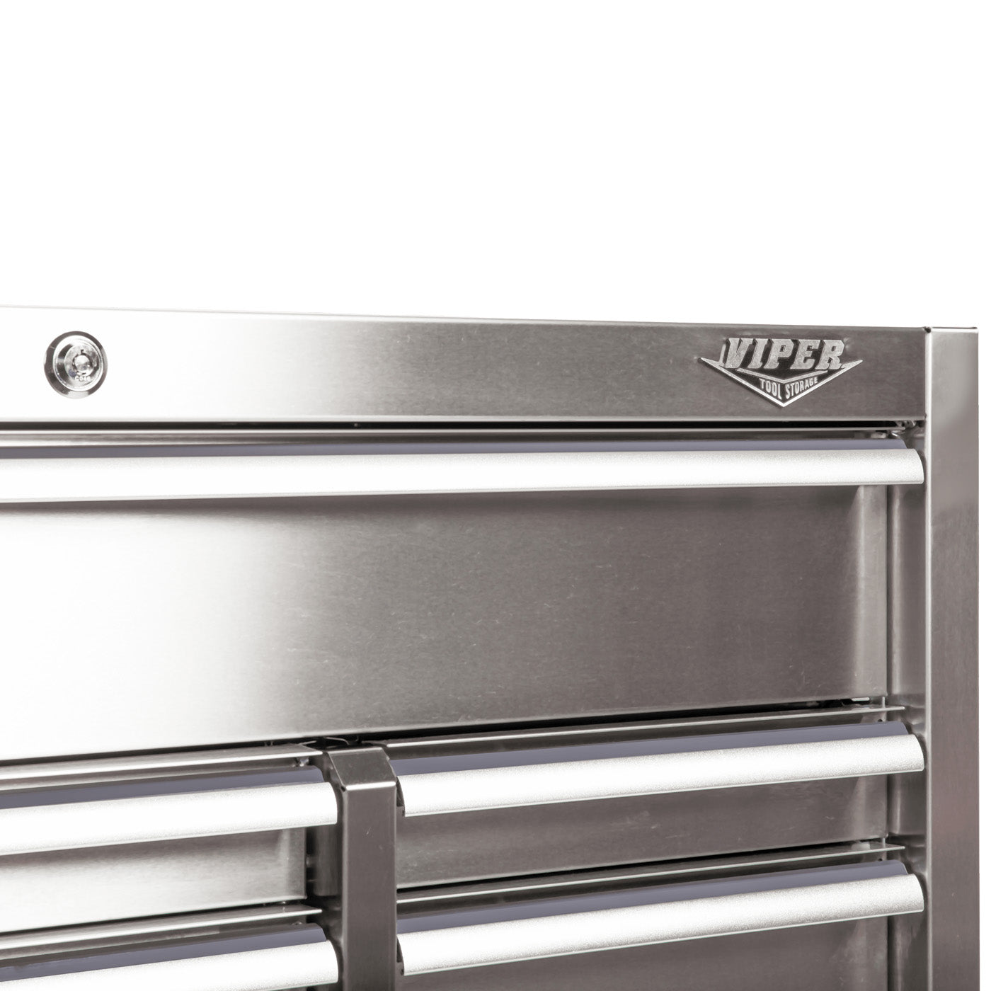41-Inch 9-Drawer Rolling Cabinet, 304 Stainless Steel