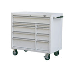 41-Inch 9-Drawer Rolling Cabinet