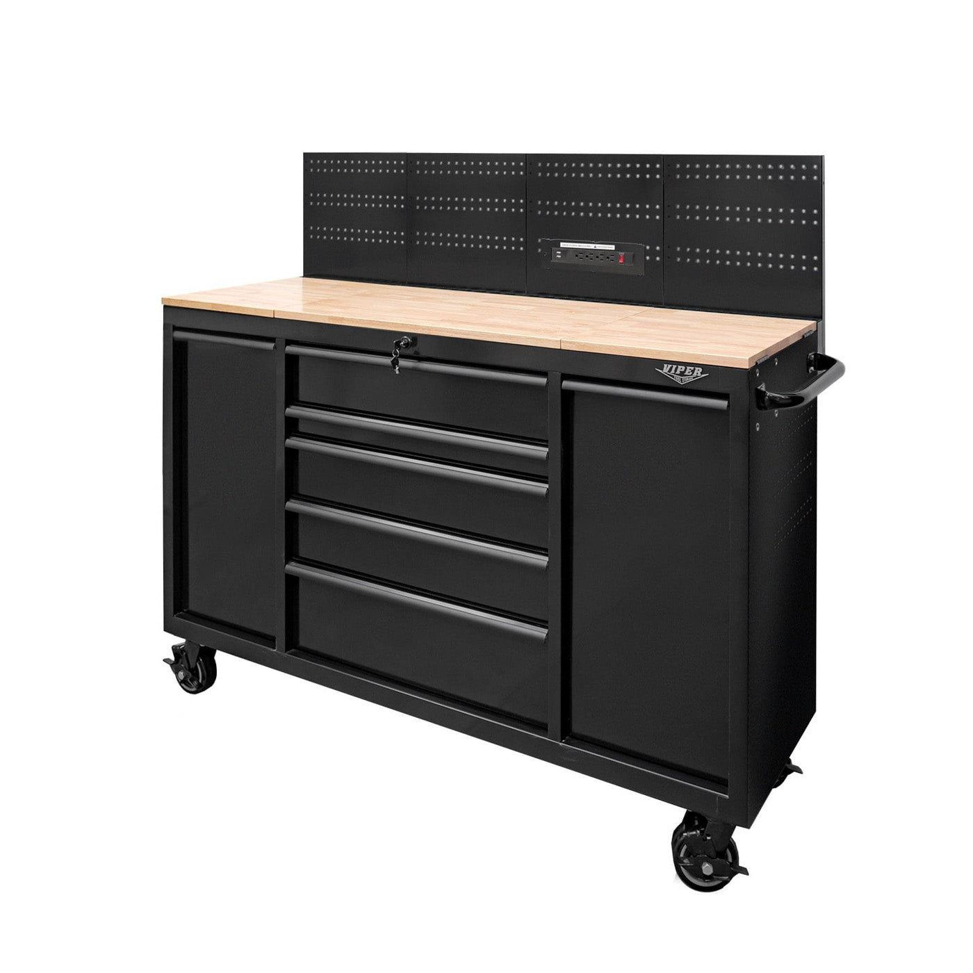 60-Inch 7-Drawer Rolling Workstation | Viper Tool Storage