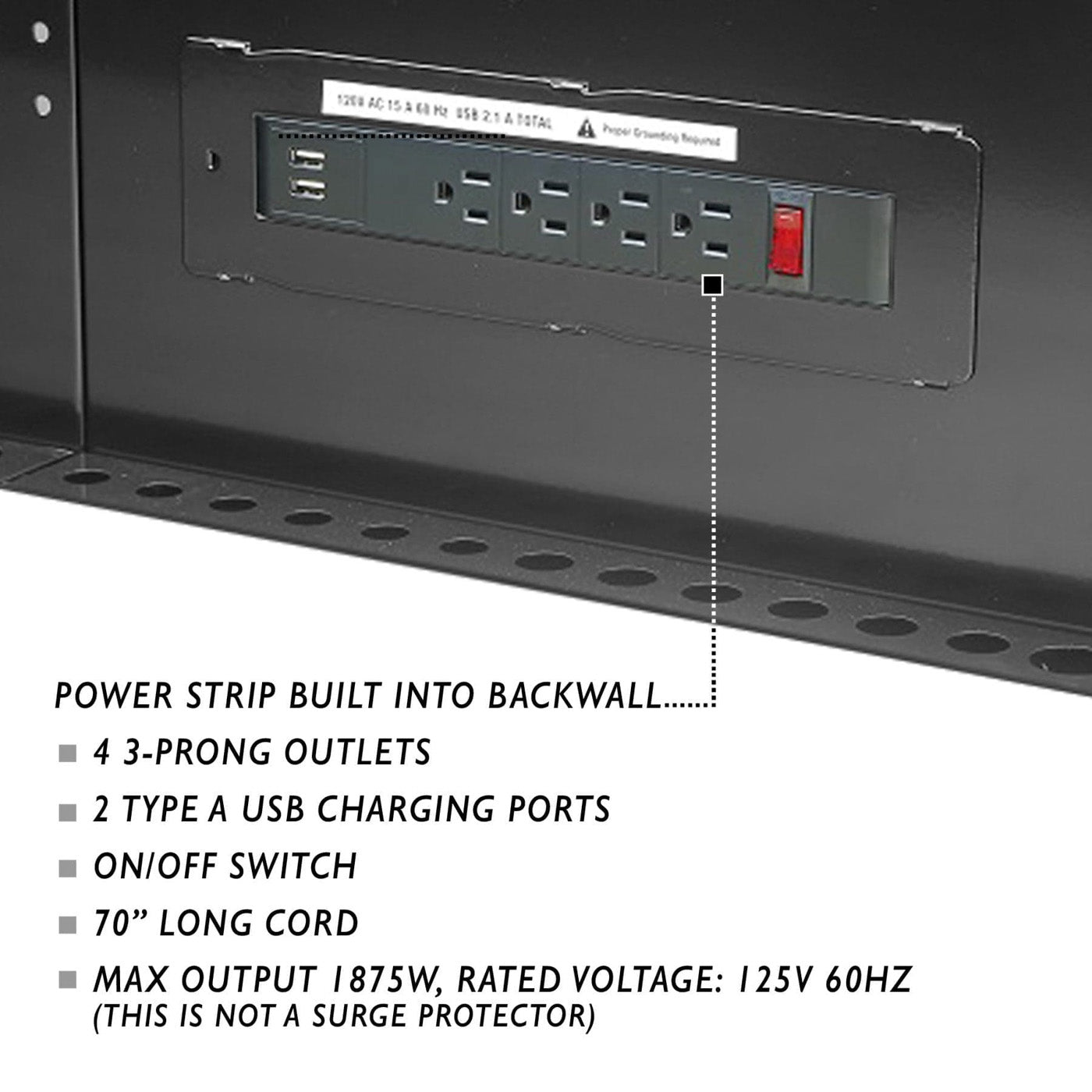 60-Inch 7-Drawer Workstation