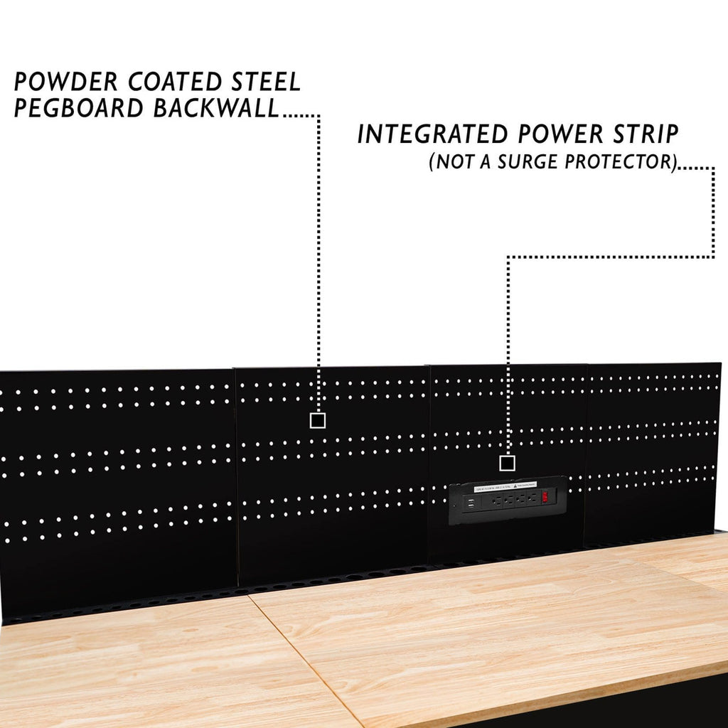 60-Inch 7-Drawer Workstation