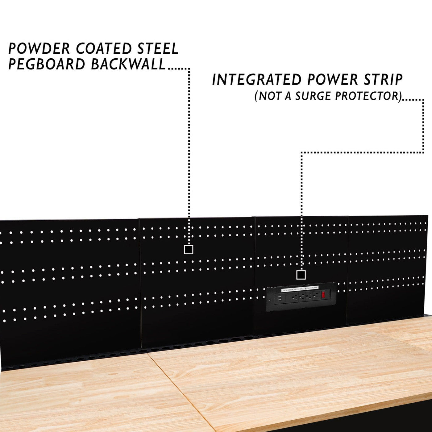 60-Inch 7-Drawer Workstation