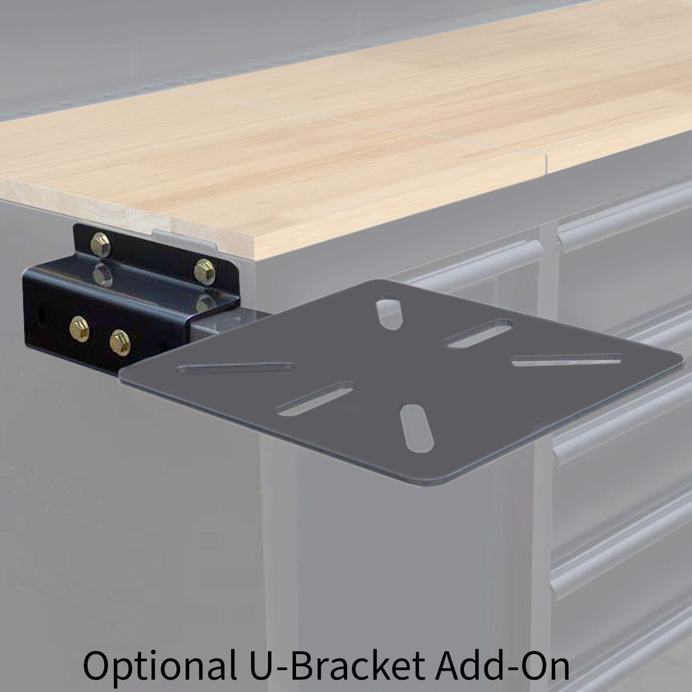 Vise Mount Accessory for U-Bracket Attachment