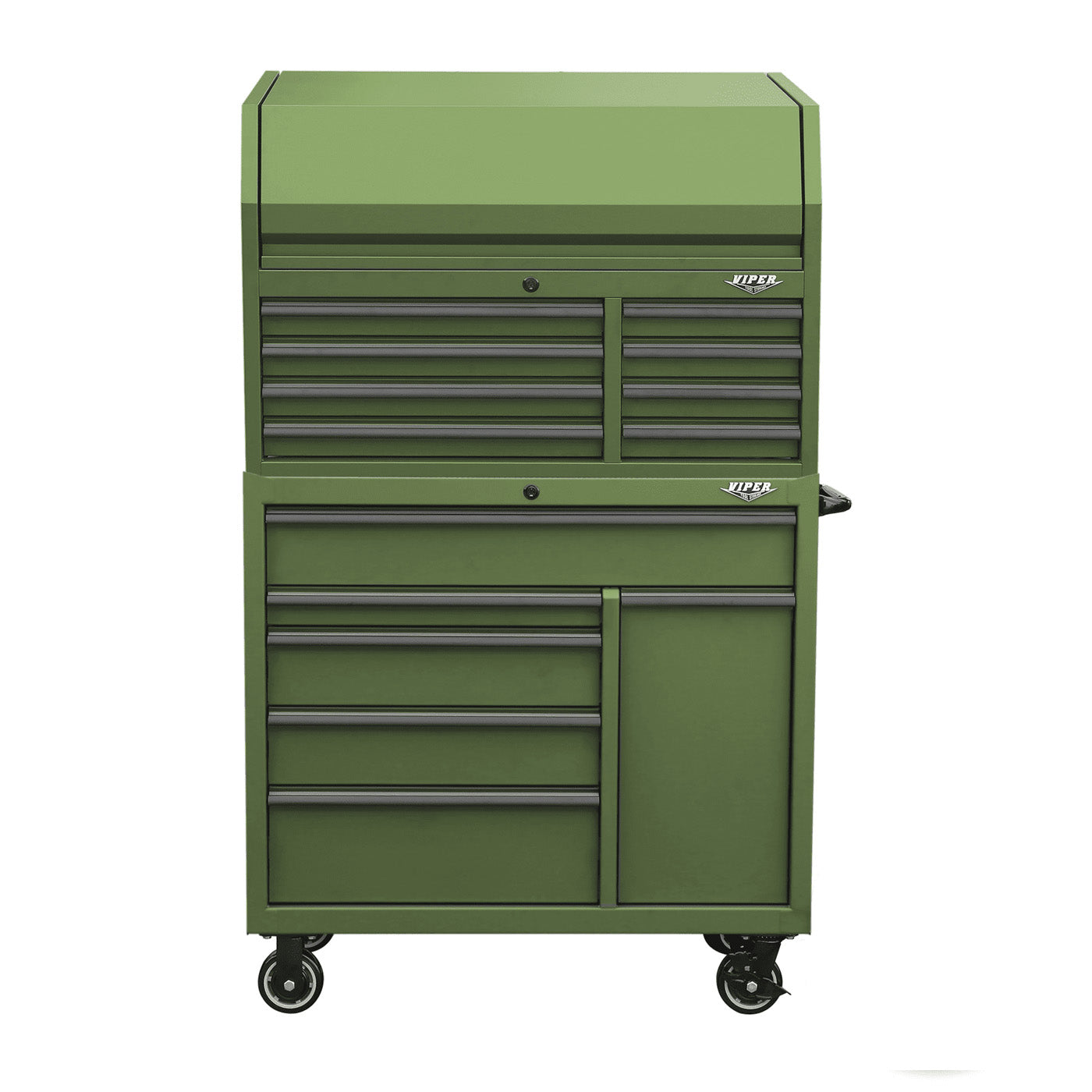 41-Inch 14-Drawer Rolling Cabinet Bundle with Power Drawer