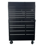 41-Inch 17-Drawer Top Chest & Rolling Cabinet Bundle