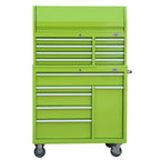 41-Inch 14-Drawer Top Chest & Rolling Cabinet Bundle with Power Drawer