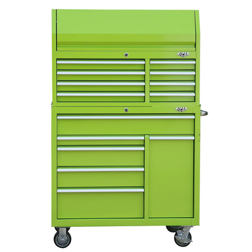 41-Inch 14-Drawer Rolling Cabinet Bundle with Power Drawer