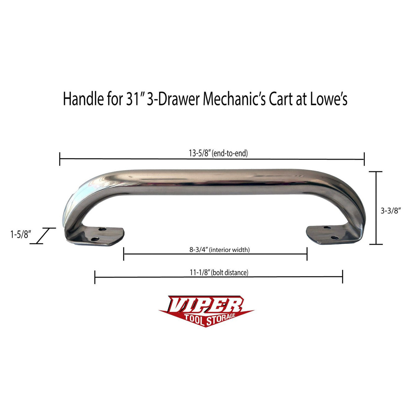 Side Handle for Rolling Cabinet