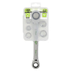 7-in-1 Ratcheting Wrench Set, Metric