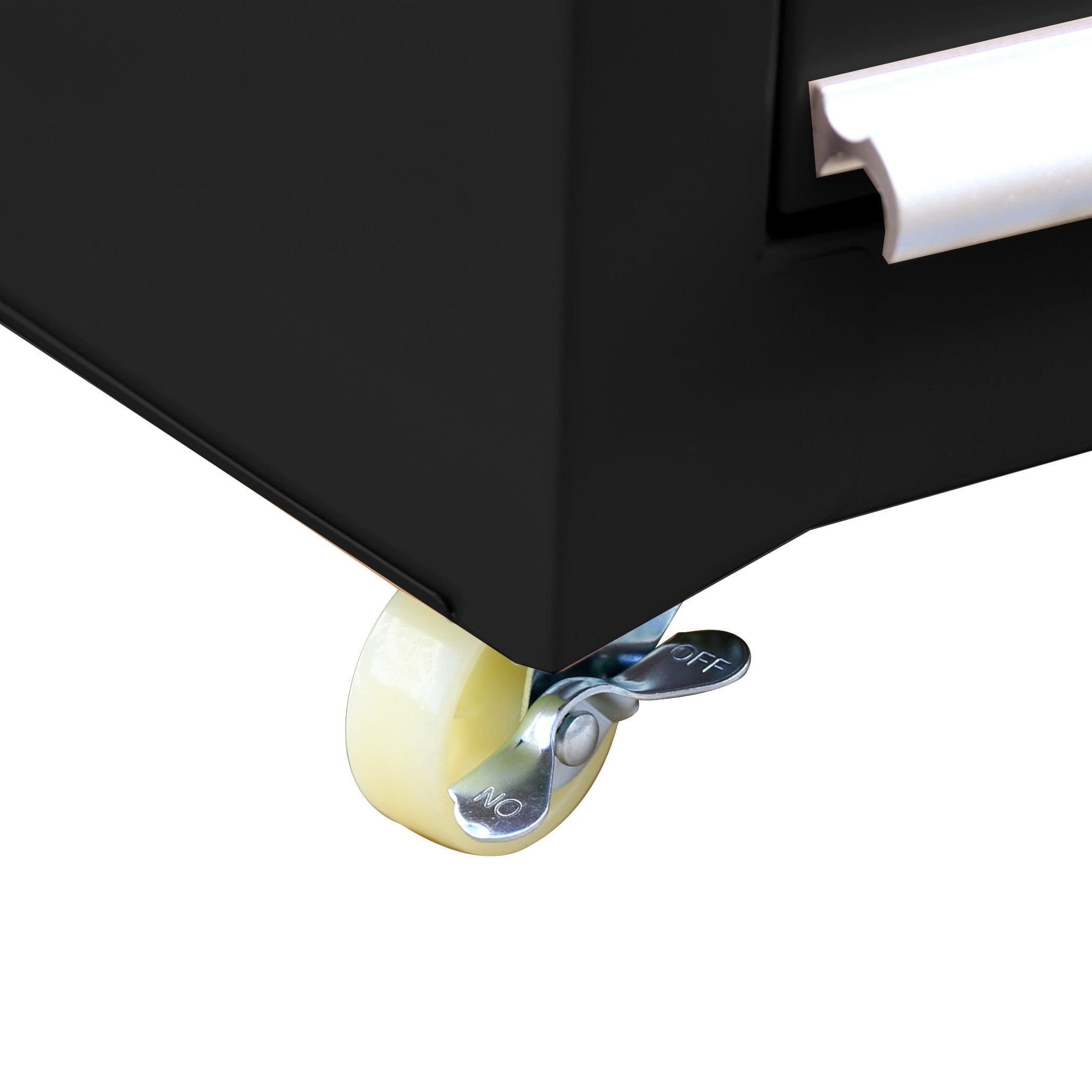 2-Inch Casters for 4-Drawer Salon Cart with Bulk Storage, Set of 4