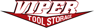 Viper Tool Storage logo with red and white colors